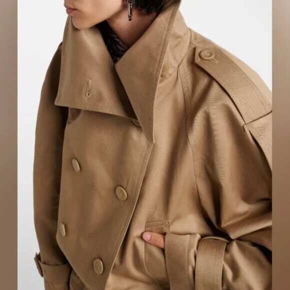 NWOT ！Acne Studios Oriso double-breasted twill jacket - Picture 2 of 13